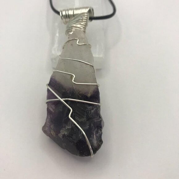 Natural Auralite 23 Pendant (Reiki Infused) *Rarer Stone* - Picture 3 of 3